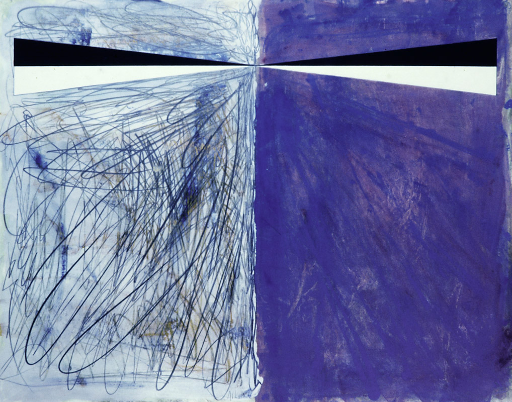 Ilppo Alho, 1984 — Maalaus — guassi kartongille — 40 x 51 (cm)