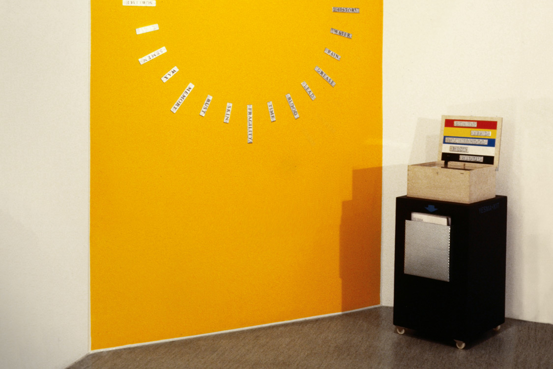 Ilppo Alho — YES — tm•galleria, Helsinki — 1998