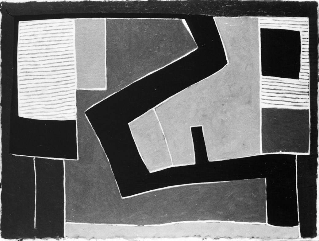 Ilppo Alho, 1980 — Maalaus — �ljyv�ri kankaalle — 110 x 145 (cm)