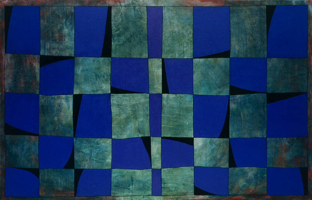 Ilppo Alho, 1983 — Maalaus — �ljyv�ri kankaalle — 130 x 200 x 4 (cm)