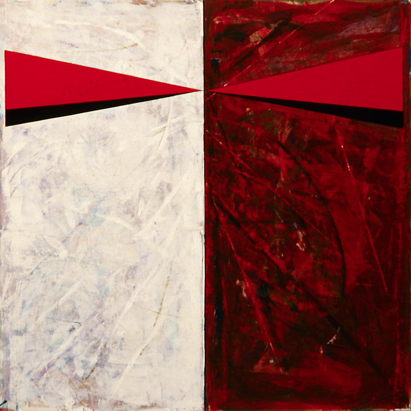 Ilppo Alho, 1983 — Maalaus — �ljyv�ri kankaalle — 200 x 200 x 5 (cm)
