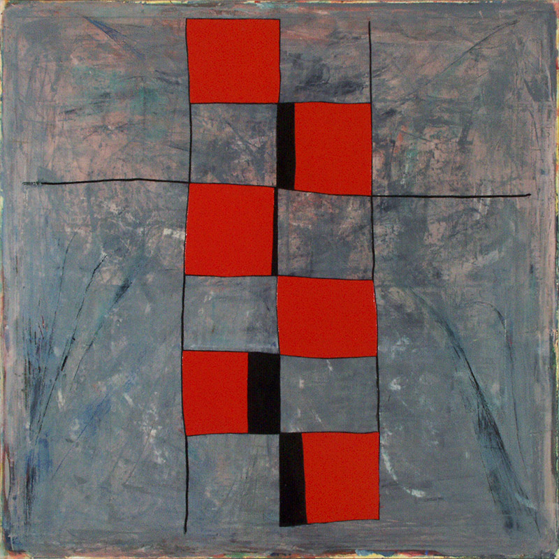 Ilppo Alho, 1984 — Maalaus — �ljyv�ri kankaalle — 145 x 145 (cm)
