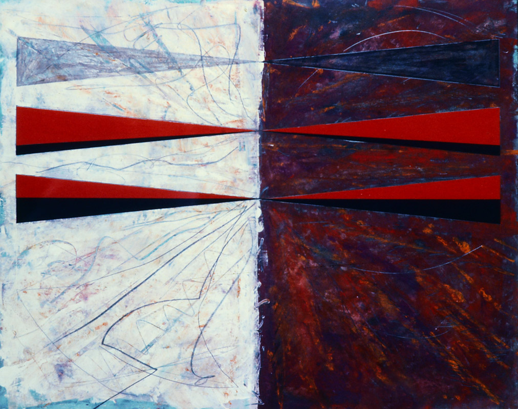 Ilppo Alho, 1984 — Maalaus — guassi kartongille — 40 x 51 (cm)