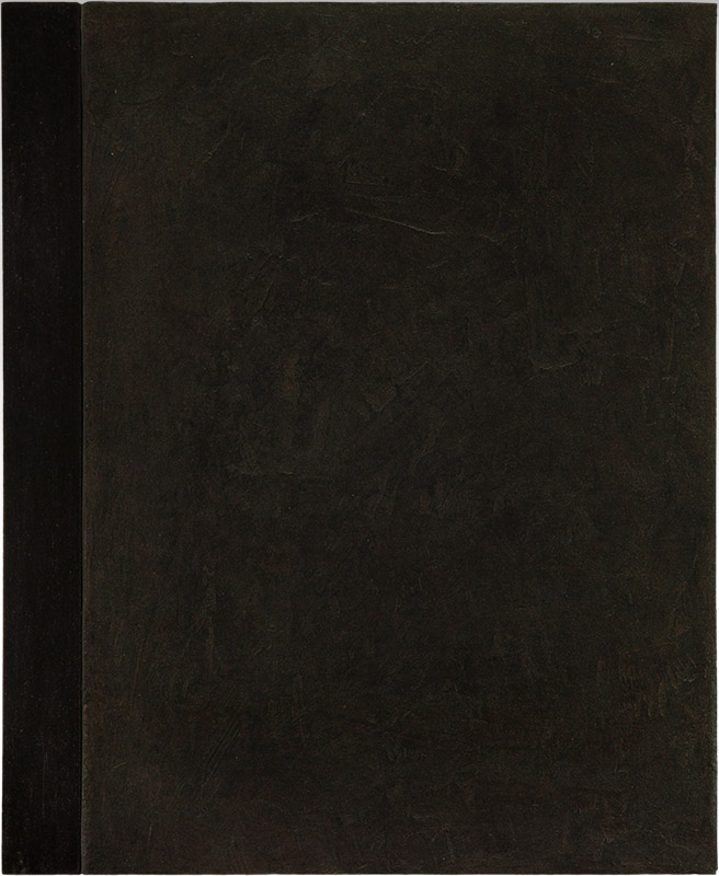 Ilppo Alho, 1988 — Maalaus V — akryyliv�ri kankaalle ja puulle — 62 x 51 x 2 (cm)