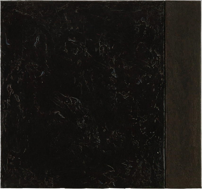 Ilppo Alho, 1988 — Maalaus VIII — akryyliv�ri kankaalle — 43 x 46 x 2 (cm)